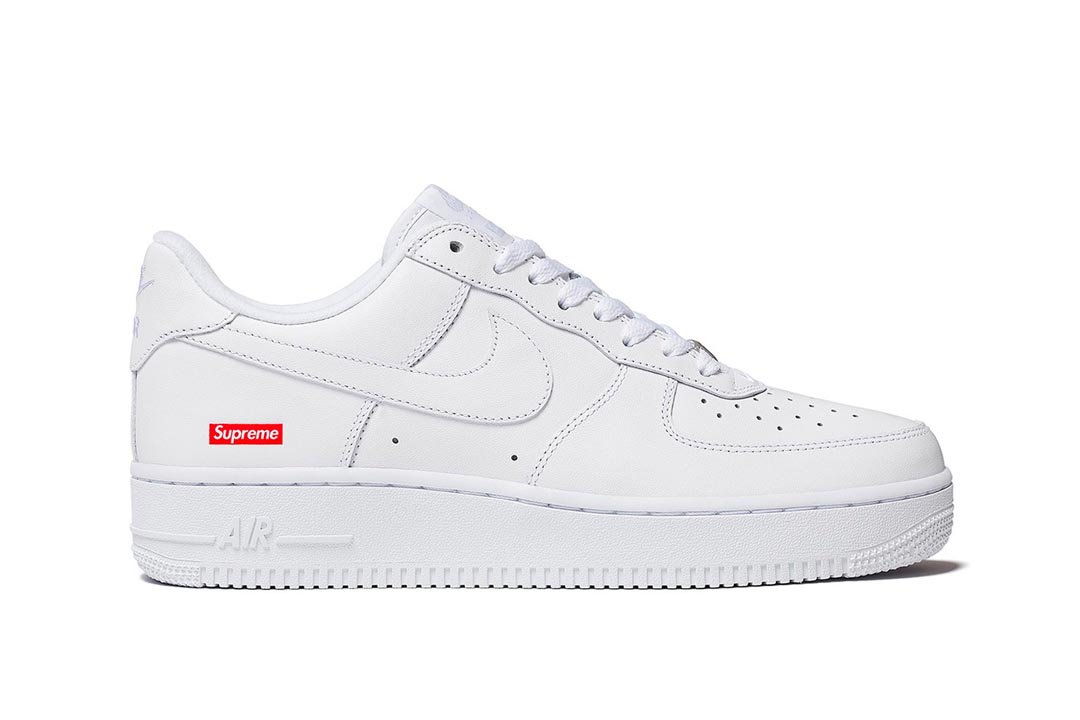 Supreme x Nike Air Force 1 White