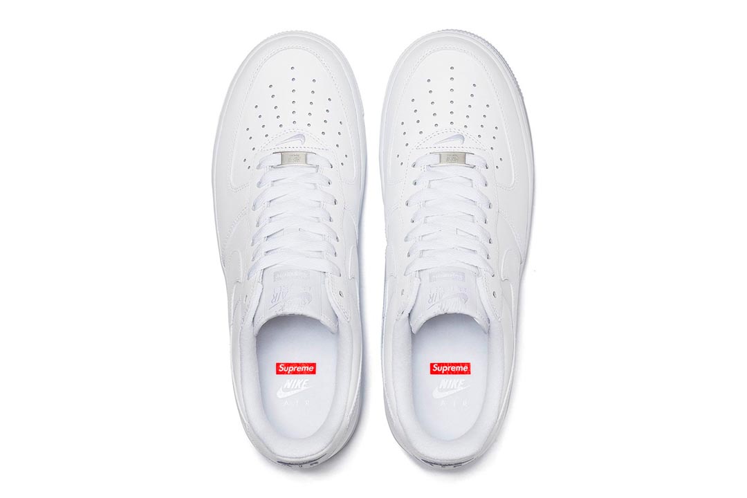 Supreme x Nike Air Force 1 White