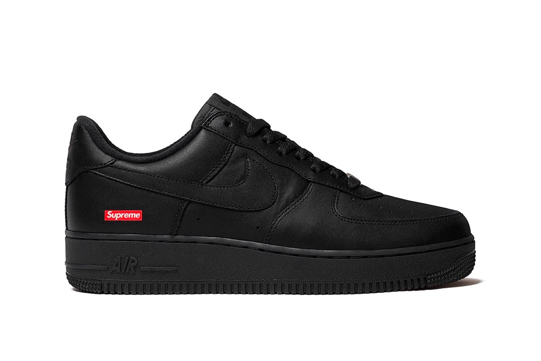 Supreme x Nike Air Force 1 Black