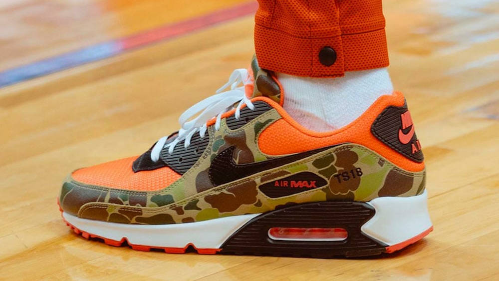 Image via Jordan Keyser Nike Air Max 90 "Reverse Duck Camo"