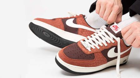 The Nike Air Force 1 "Snakeskin Brown" Are Still In Stock!