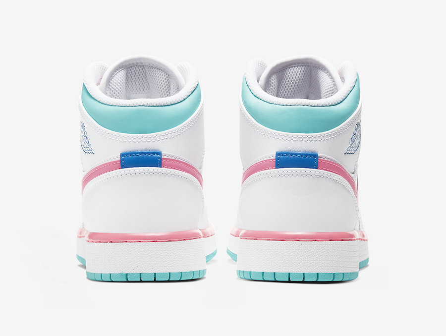 Air jordan 1 Digital Pink back