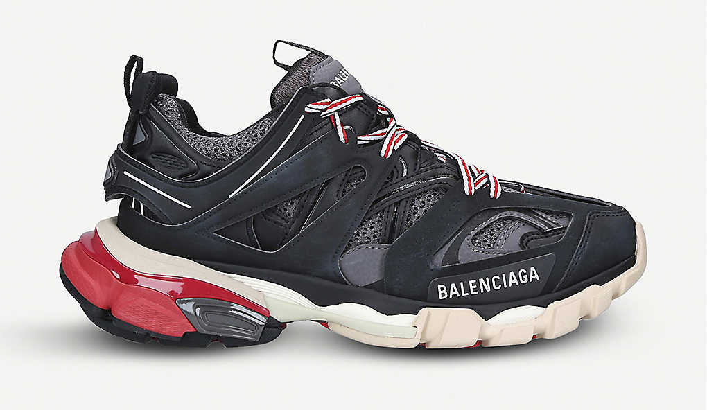 Balanciaga Track Black Red