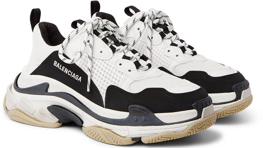 Giày Balenciaga Triple S Sneaker White Black 536737 W09OM 9058  Hệ thống  phân phối Air Jordan chính hãng