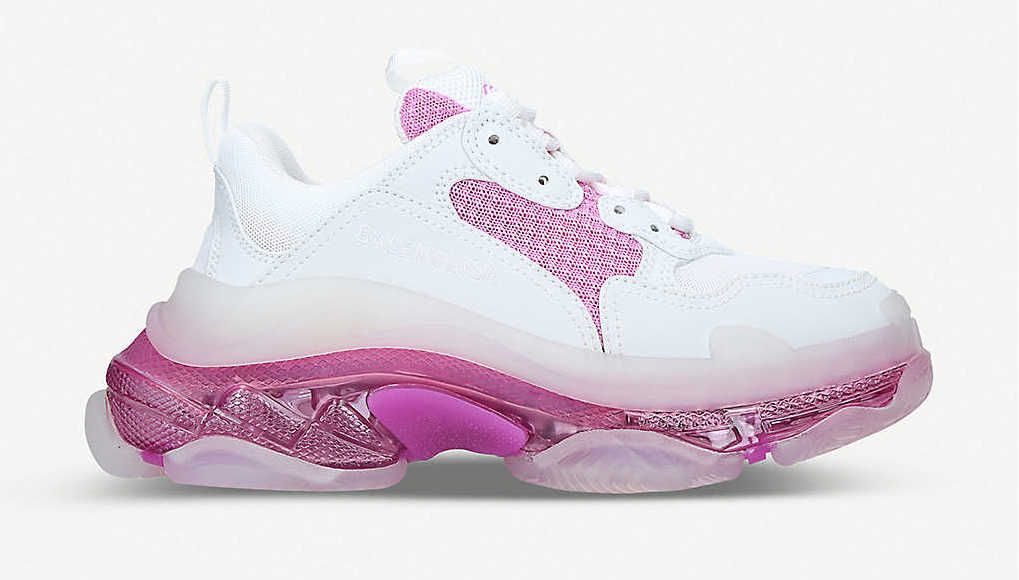 Balenciaga Triple S White Pink Bubble