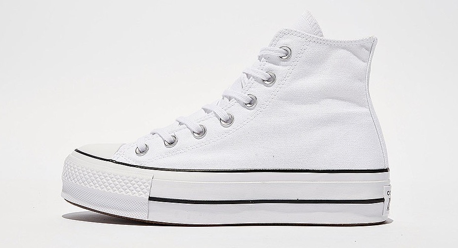CONVERSE CHUCK TAYLOR 70 WHITE PLATFORM