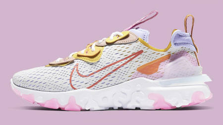 Change Up Your Collection With The Nike React Vision In Platinum & Pink Change Up Your Collection With The Nike React Vision In Platinum & Pink