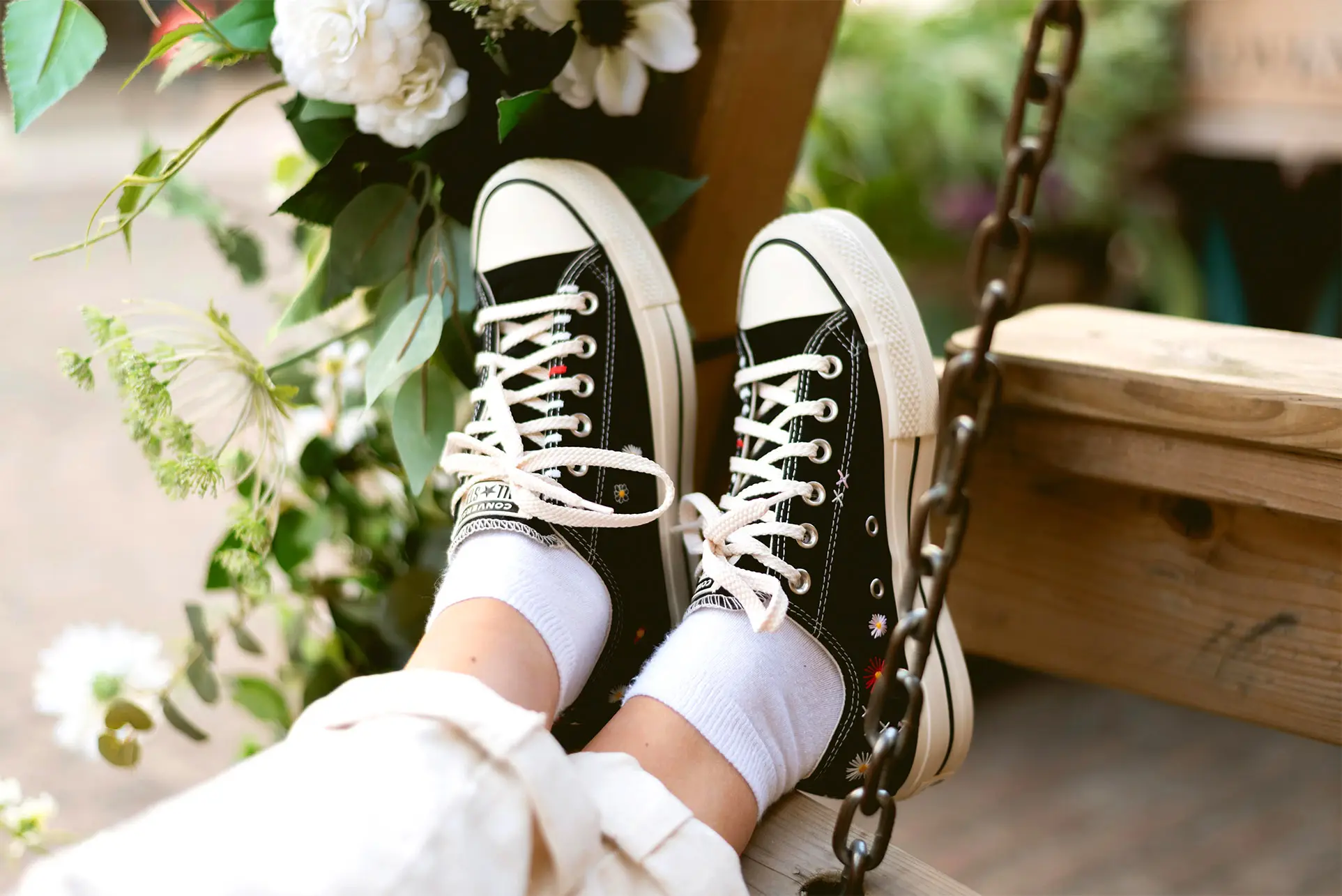 How To Style The Converse Floral All Star 