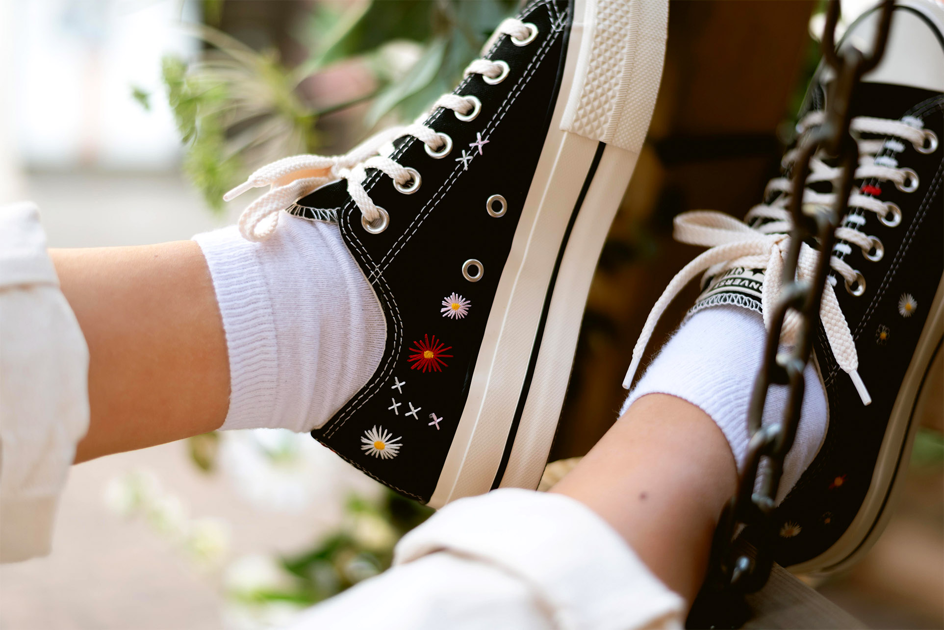 Converse All Star Low Express Yourself Floral 5