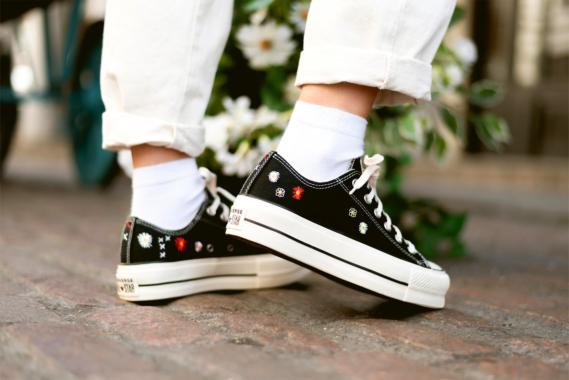 Converse All Star Low Express Yourself Floral 7