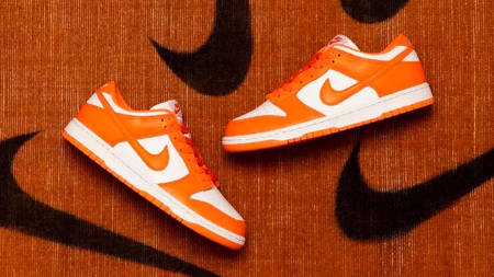 The Nike Dunk "Syracuse" Is Making A Low Cut Comeback The Nike Dunk "Syracuse" Is Making A Low Cut Comeback