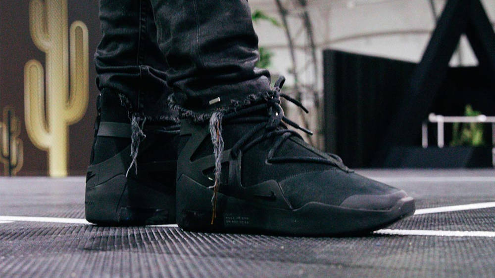 Peep The Nike Air Fear Of God 1 "Triple Black" Nike Air Fear Of God 1 "Triple Black"