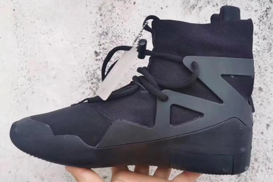 Peep The Nike Air Fear Of God 1 Triple Black The Sole Supplier