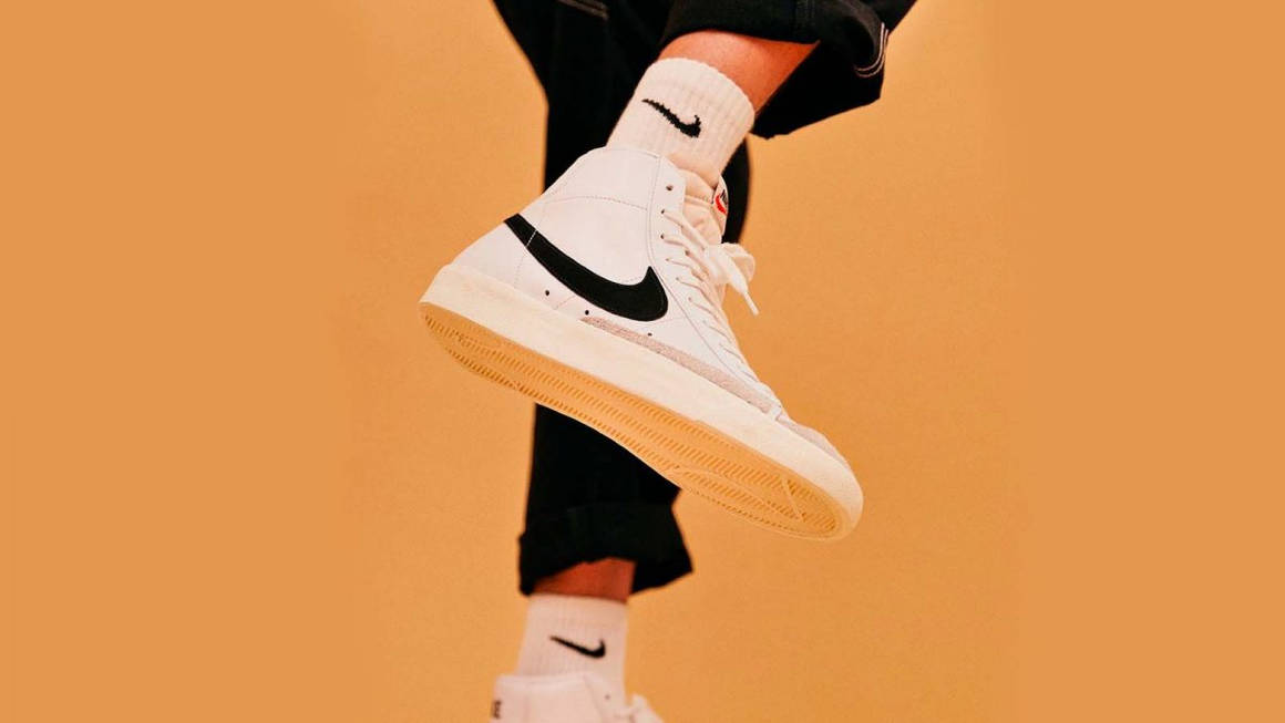 nike blazer mid 77 athlete's foot