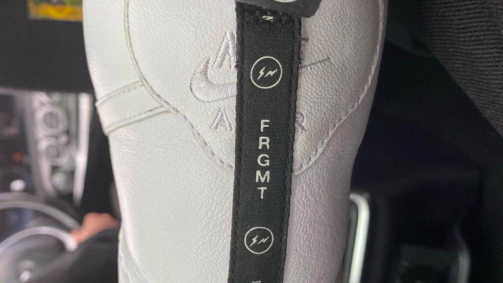 Image via Hiroshi Fujiwara fragment design x Nike Air Force 1 High