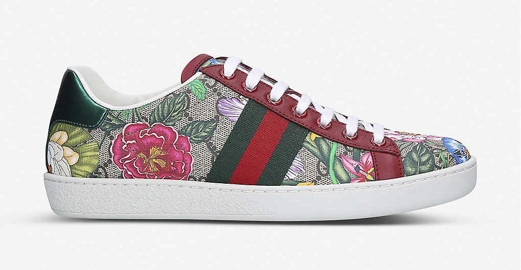 Gucci Floral Trainer