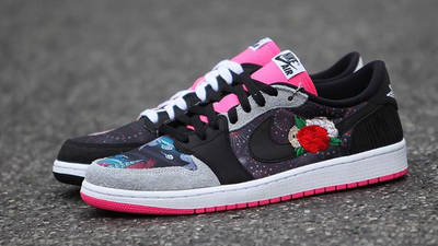 Jordan 1 Low Chinese New Year Black Front Lifestyle