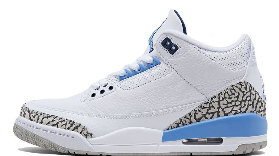 jordan 3 unc size 8