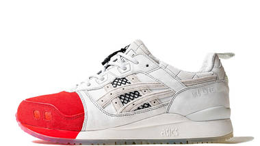 Mita Sneakers x Mitsui x Kunii x ASICS Gel Lyte 3 Red White