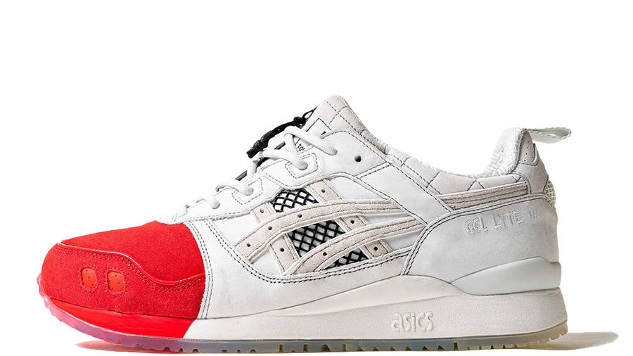 asics gel lyte red white