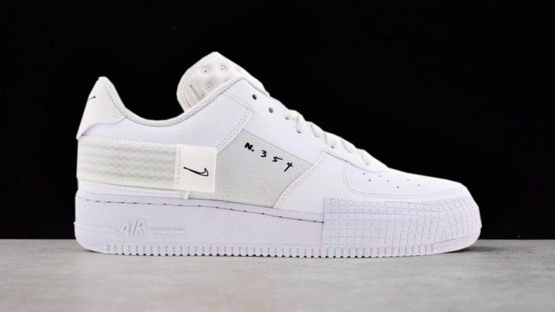 foot locker all white air force ones