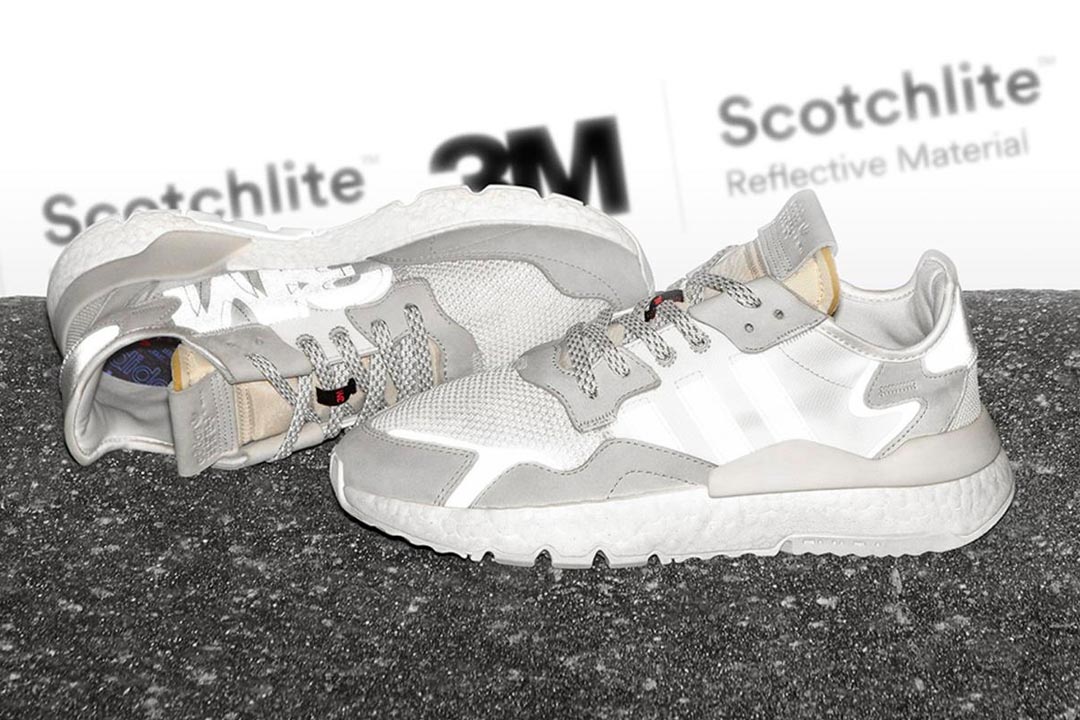 adidas Nite Jogger 3M "Crystal White"