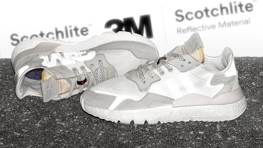 adidas Nite Jogger 3M "Crystal White"
