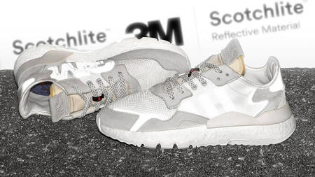 Save Almost £50 On The adidas Nite Jogger 3M "Crystal White" Save Almost £50 On The adidas Nite Jogger 3M "Crystal White"
