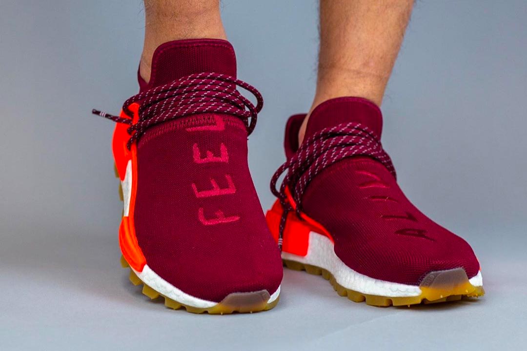 An On Foot Look At The Pharrell x adidas NMD Hu 2020 Collection