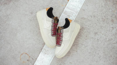 Nike Air Force 1 Low Fossil Cream Lifestyle Side