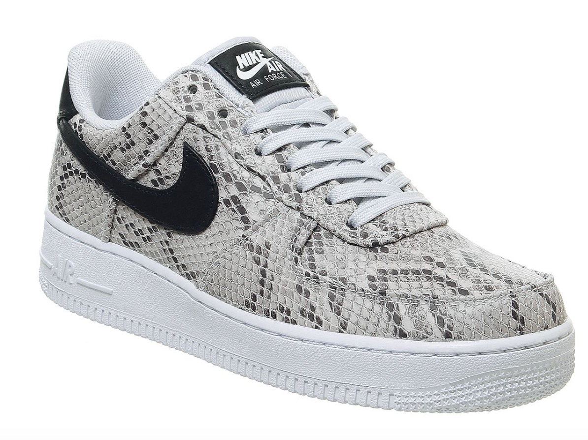 Nike Air Force 1 Snakeskin White Black