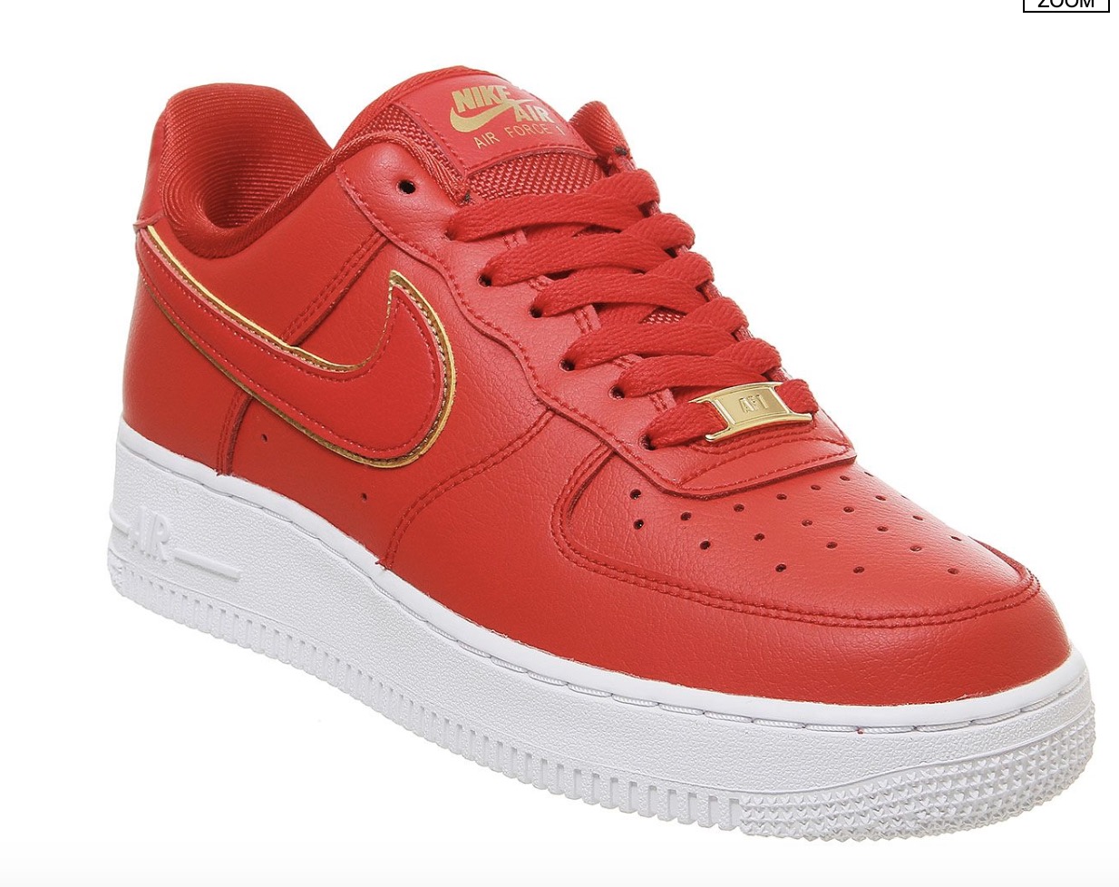 Nike Air Force 1 White Gym Red