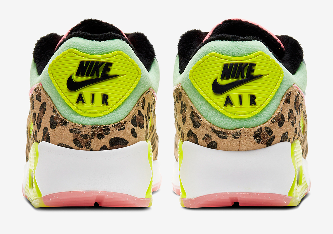 Nike Air Max 1 LX Denim Leopard Illusion Green