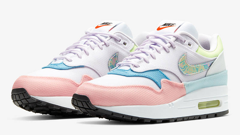 Nike Air Max 1 Multi Barely Volt Aqua