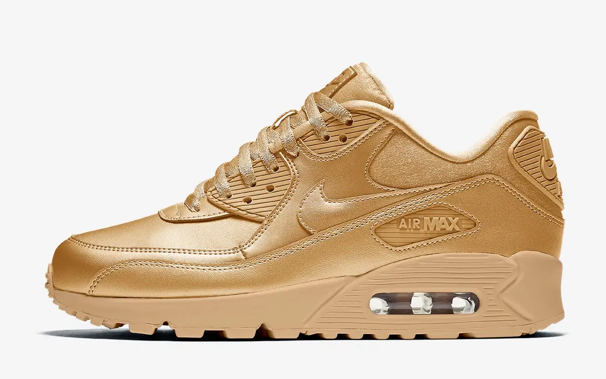 Three New Metallic Nike Air Max 90's Are Unveiled For The 