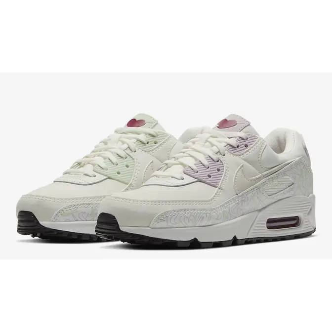 Nike Air Max 90 Valentines Day White | Where To Buy | CI7395-100 | The ...