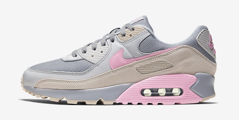 Nike Air Max 90 Vast Grey Pink side
