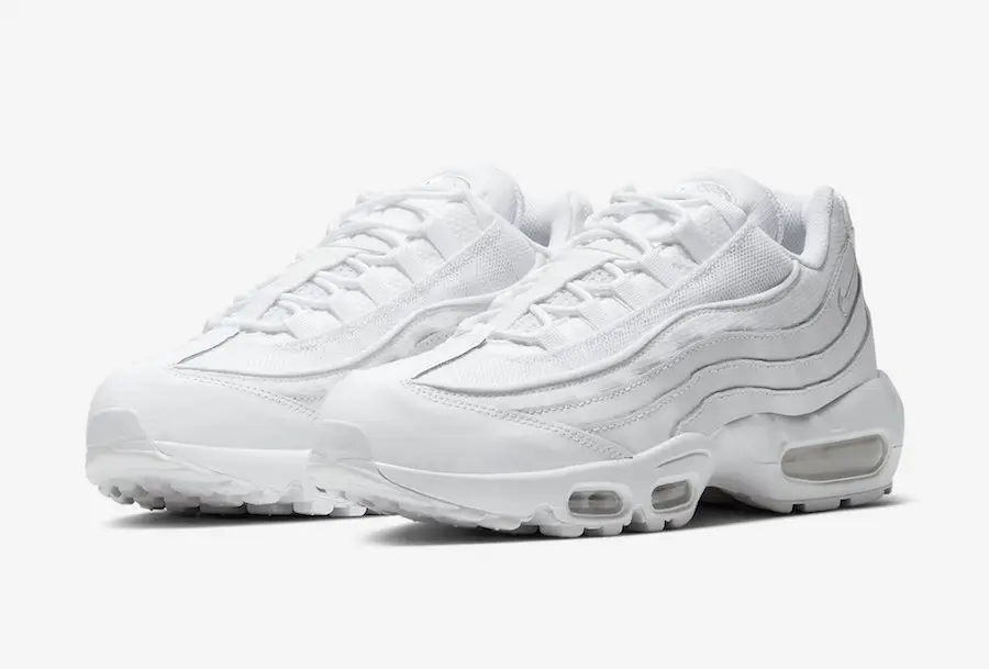 It Doesn't Get Fresher Than This Triple White Nike Air Max 95 | The ...