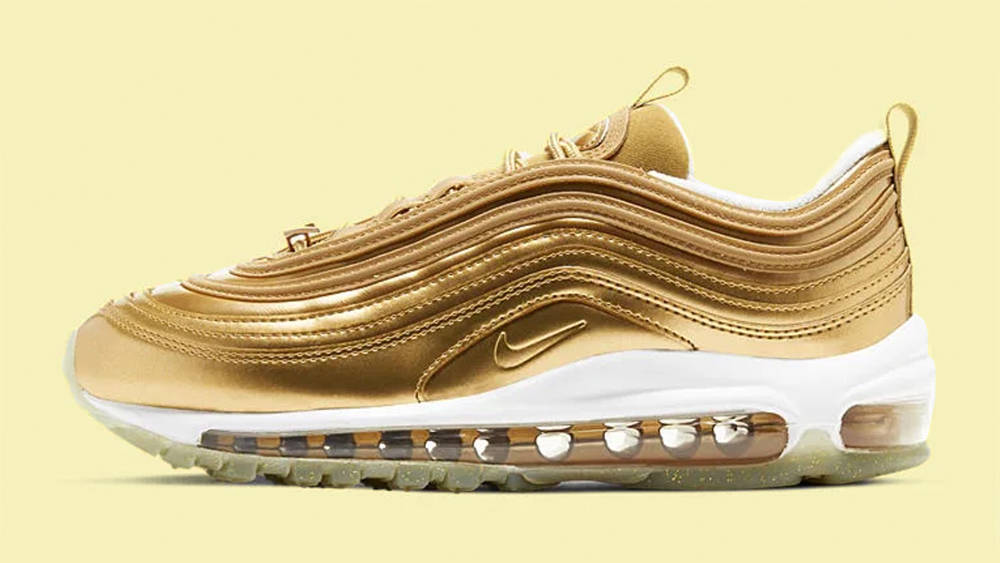 Nike Air Max 97 Gold Metallic Nike Air Max 97 Gold Metallic