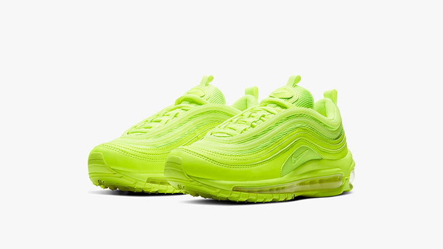 lime green air max 97 volt