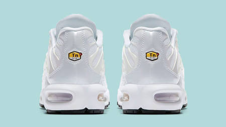 The Air Max Plus Looks Angelic With Pearlescent Details The Air Max Plus Looks Angelic With Pearlescent Details