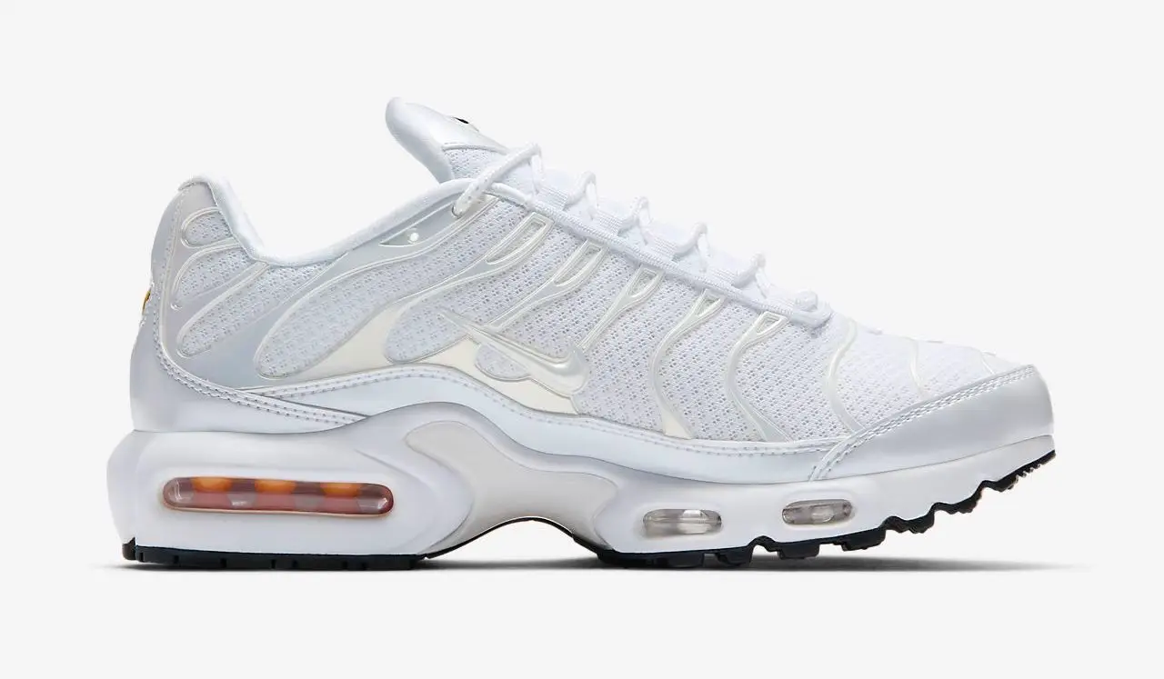 The Air Max Plus Looks Angelic With Pearlescent Details | The Sole Supplier