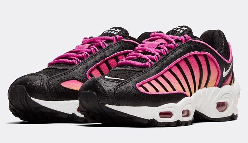Nike Air Max Tailwind Black Fire Pink front
