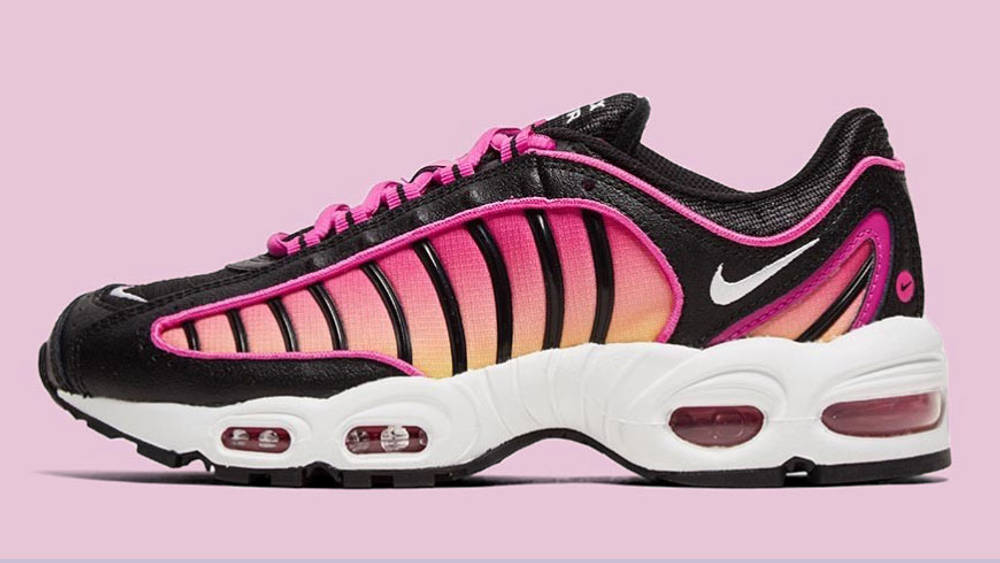 Nike Air Max Tailwind Black Fire Pink side copy Nike Air Max Tailwind Black Fire Pink side copy