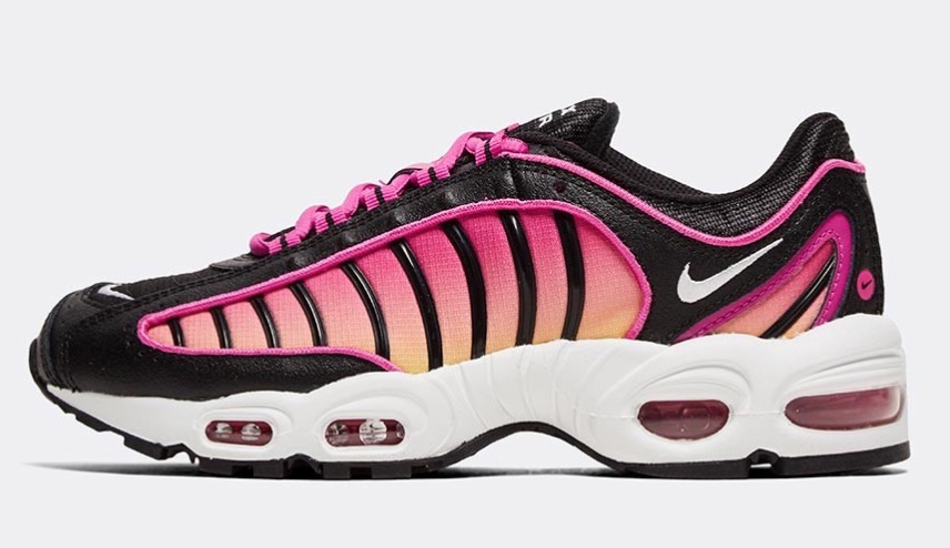 Nike Air Max Tailwind Black Fire Pink side