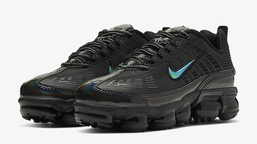 nike air vapormax 360 black metallic silver