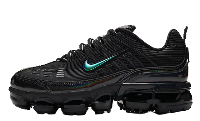 nike air vapormax 360 black metallic silver