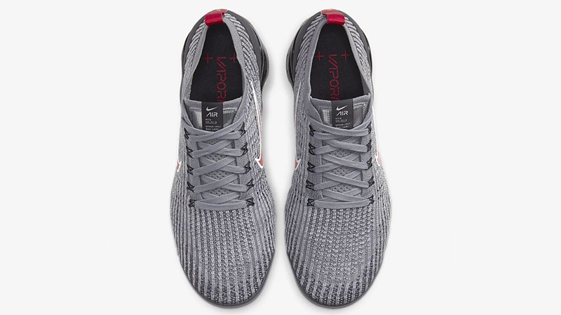 nike air vapormax flyknit 3 iron grey red