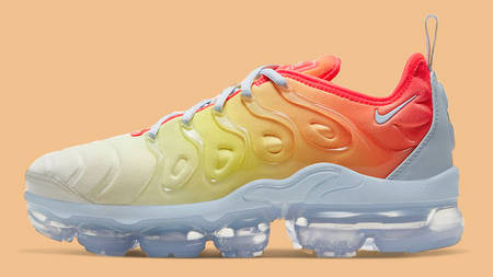 The Nike Air VaporMax Plus Looks Hotter Than Ever In 'Sunrise' The Nike Air VaporMax Plus Looks Hotter Than Ever In 'Sunrise'