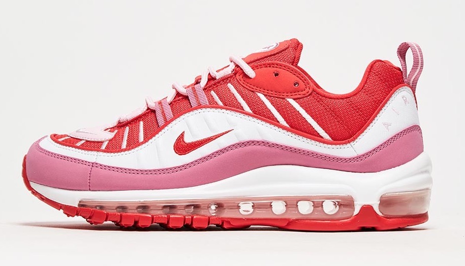 Nike Air max 98 White Red pink